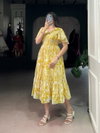 NNK4503 Georgette With Printed One Piece Frock Bulk Orders In India